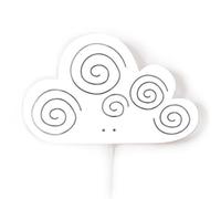 roommate Sky Silhouette Lamp White