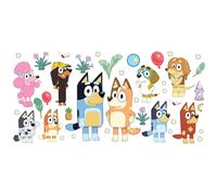 RoomMates Bluey Family and Friends Peel and Stick Wall Decals RMK5457SCS