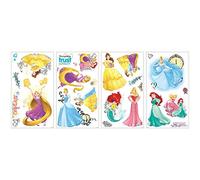 RoomMates Disney Friendship Wall Sticker-Princesses, Vinyl, #, 4x20x28 cm