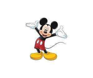 RoomMates Disney Mickeys Clubhouse Mickey Mouse Giant Wall Sticker,Black,92 .71 cm. 93 .345 cm
