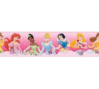 RoomMates Disney Princess Dream from The Heart Pink Peel & Stick Border, RMK4397BD