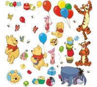 RoomMates Disney RMK1498SCS Winnie The Pooh Wall Stickers, Multi-Coloured, 38 cm L X 48.5 cm W