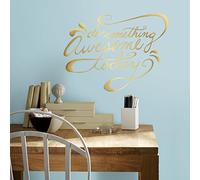 RoomMates Do Something Awesome Quote Peel and Stick Wall Decals