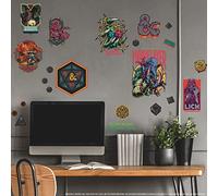 RoomMates Dungeons and Dragons Repositionable Stickers