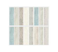 RoomMates - Giant Blue Distressed Barn Wood Wall Sticker