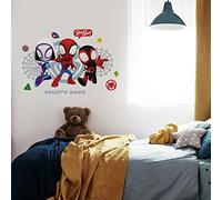 RoomMates Marvel Spidey and His Amazing Friends Headboard Peel and Stick Giant Wall Decal, RMK4926GM
