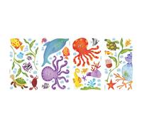 Roommates Multicolor Adventures Under The Sea Wall Decals