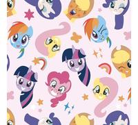 RoomMates My Little Pony Toss Peel and Stick Wallpaper, Pink, RMK12660RL