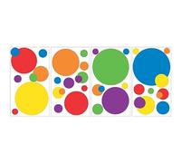 RoomMates Repositionable Childrens Wall Stickers Primary Dots