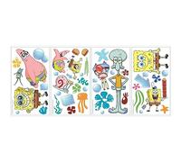 RoomMates Repositionable Childrens Wall Stickers - Spongebob Squarepants
