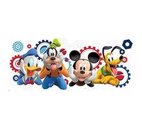 RoomMates RMK2561GM Mickey and Friends Mickey Mouse Clubhouse Capers Peel and Stick Giant Wall Decals, 101.6 cm L X 45.7 cm W