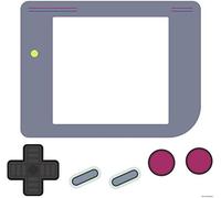 RoomMates RMK3689GM Wall Sticker, Colourful, 1 Blatt-6 Teile-46, 4 x 43, 8 cm