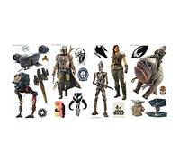 RoomMates RMK4458SCS Star Wars The Mandalorian Characters, Multi-Colour