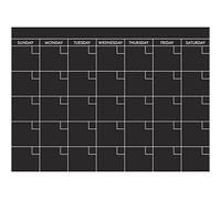 RoomMates RMK4921GM Chalkboard/Blackboard Calendar Giant Peel and Stick Wall Decal