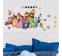 RoomMates RMK5094GM Super Mario Giant Peel and Stick Wall Decal with Alphabet