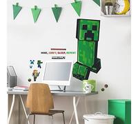 RoomMates RMK5360GM Minecraft Creeper Giant Peel and Stick Wall Decals