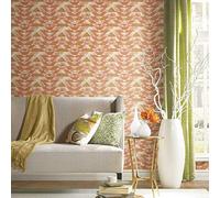 RoomMates Southwest Geometric Orange & Pink Peel and Stick Wallpaper | Removable Wallpaper | Self Adhesive Wallpaper