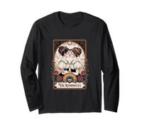 Roommates Vintage Tarot Pride Lesbian Art Long Sleeve T-Shirt