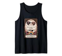 Roommates Vintage Tarot Pride Lesbian Art Tank Top