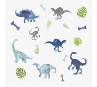 RoomMates Watercolor Dinosaur Peel and Stick Wall Decals