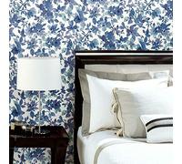 ROOMMATES Watercolor Floral Self Adhesive Wallpaper