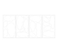 Roommates White Clouds Wall Decals