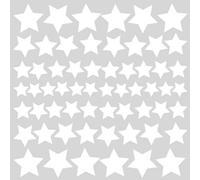 Roommates White Glow In The Dark Stars Wall Decals