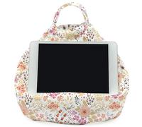 Rooms By Me Floral Tablet Stand Cushion for Tablets, eReaders, Smartphones and Books with Accesories Pocket | UK Made | Over 50 Designs