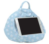 Rooms By Me Snowflakes Tablet Stand Cushion for Tablets, eReaders, Smartphones and Books with Accesories Pocket | UK Made | Over 50 Designs