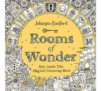 Johanna Basford Rooms of Wonder Colouring Book, Yellow