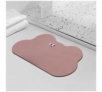 ROOMTONE Bath Mat, 50 x 80 cm, Absorbent and Non Slip, Quick Dry Bathroom Floor Mat for Shower and Bathtub, PurpleCloud
