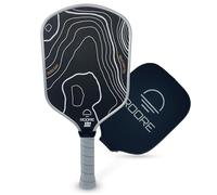 Roore T700 Carbon Fiber Pickleball Paddle - Titanium Surface, Edge Foam Injection, 16mm Core, USAPA Approval Pending