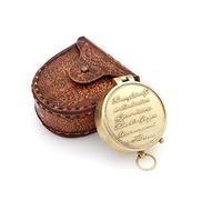 Roorkee Instruments India Thoreau's Quote Go Confidently in The Direction of Your Dreams! Live The Life You've Imagined Compass