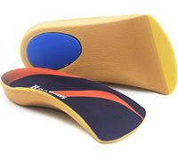 RooRuns Comfort Plantar Fasciitis Insoles for Men and Women, 3/4 Arch Support Insoles, Orthotic Inserts with Metatarsal Pads, Orthotic Shoe Insoles for Flat Feet, Heel Spurs, L