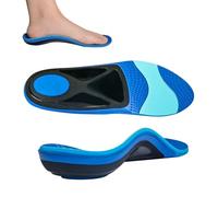 RooRuns Heavy Duty Plantar Fasciitis Arch Support Insoles Inserts Men Women, Orthotic Inserts Shoe for Flat Feet, Heel Spurs, High Arches, OverPronation, Metatarsalgia, Foot Pain Relief, L