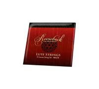 Roosebeck 8-Course Lute String Set - Nylon Strings - Medium Gauge - Silver Finish - Copper Wrap - For Lute - Renaissance Tuning Recommended