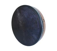 Roosebeck Bodhrán 18 Inch Inside Tunable Cross-Bar Black Goat Skin Red Cedar + Tipper & Wrench