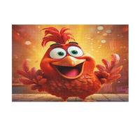 Rooster 1000 Piece Wooden Jigsaw Puzzles for Adults & Kids - Puzzle for Teens （75×50cm）