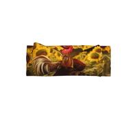 Rooster and sunflowersBow headband, patterned baby bow hair accessory, suitable for newborns, infants, and everyday wear