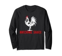 Rooster Awesome Sauce Sriracha Long Sleeve T-Shirt