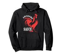 Rooster "Awesome Sauce" Sriracha Pullover Hoodie