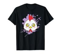 Rooster Chicken in Japanese Kawaii Style Animal Japan Value Graphic T-Shirt