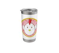 Rooster Chinese Zodiac Stainless Steel Insulated Tumbler