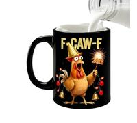 Rooster Coffee Cup,Ceramic Novelty Drinkware,Novelty Coffee Mugs | for Women Men Home Work Birthday Party Morning Routine Weekend Leisure