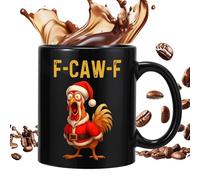Rooster Coffee Mug 350ml | Chicken Lovers Ceramic Mug For Home Office Kitchen | Funny Farmhouse Dinnerware For Milk, Beer Or Wine | Cute Decorative Gift From Poll