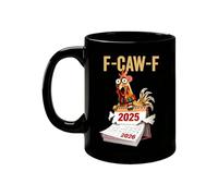 Rooster Coffee Mug - Ceramic Drink Container | Tea Cup | for Men Women Home Work Morning Routine Birthday Party Weekend Leisure Moments