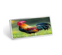 Rooster Colorful Funny Metal Badge Novelty Pin Badges | Stainless Steel Decorative Lapel Pins Gift for Backpack Clothing