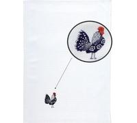 Rooster Cotton Waffle Weave Tea Towel