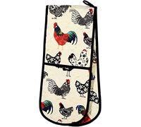 Rooster Double Oven Glove