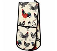 Rooster Double Oven Glove